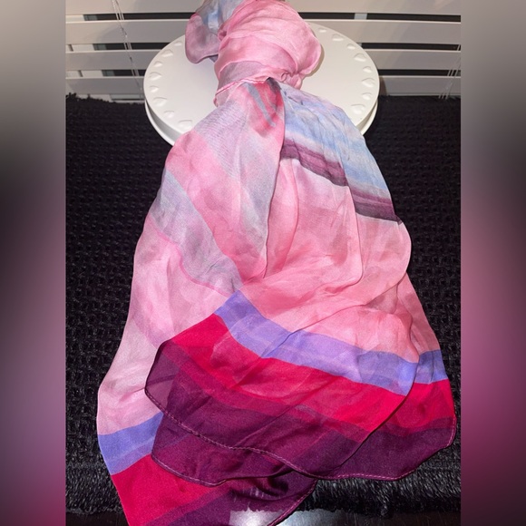 Nordstrom Accessories - 100% Silk Nordstrom Women’s Pink Scarf New with tags